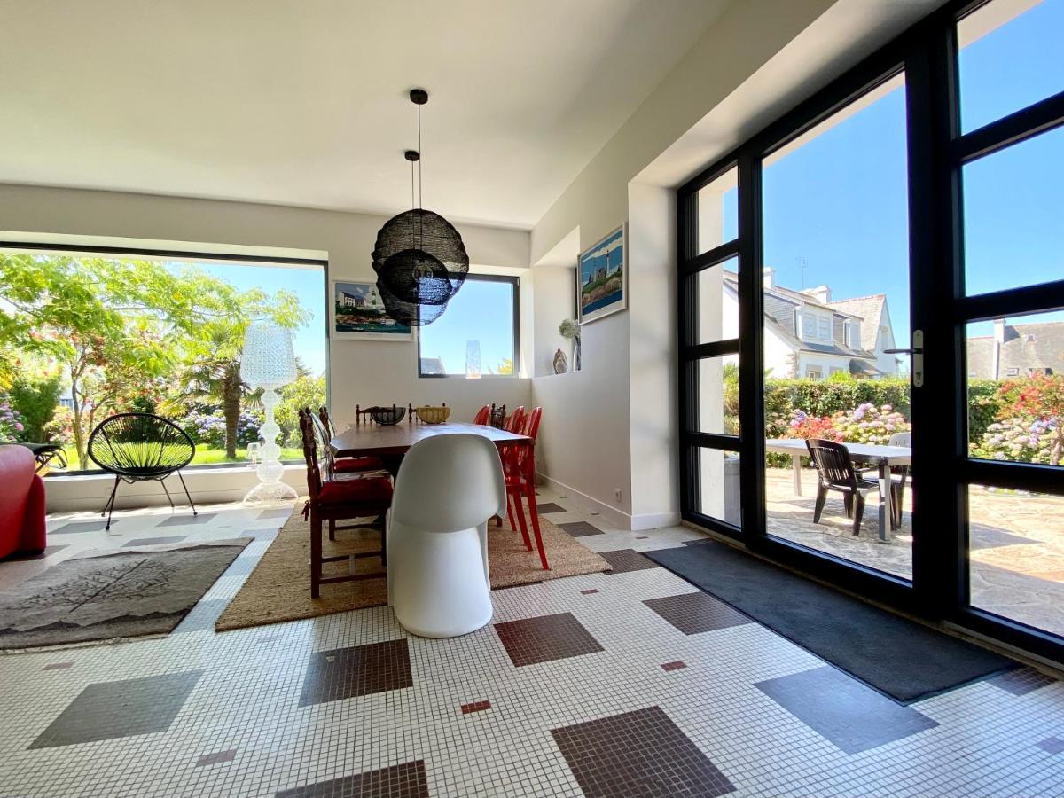 Superbe Villa Vue Sur Mer, Corniche De La Plage Bénodet Exteriér fotografie
