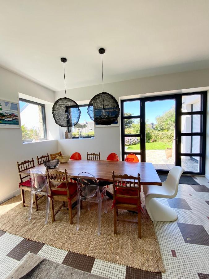 Superbe Villa Vue Sur Mer, Corniche De La Plage Bénodet Exteriér fotografie