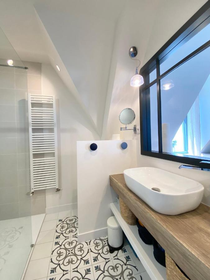 Superbe Villa Vue Sur Mer, Corniche De La Plage Bénodet Exteriér fotografie